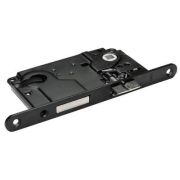 L 1885 BL  замок с ригелем под цилиндр,цвет черный