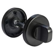 LUX-WC-R5 NERO, завертка сантехническая, цвет - че