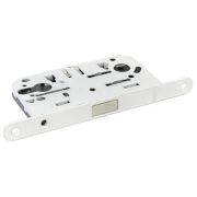 М1885 W защелка под цилиндр магнитная (белый)  