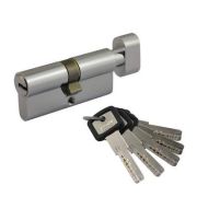 НОРА-М Цилиндр ЛПУВ-70 / Хром/ 35*35 /ключ/верт/