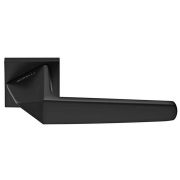 MH-55-S6 BL черный Ручка дверная на квадр.розетке