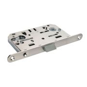 1885P-SN защелка под цилиндр бесшумная (никель) 1/