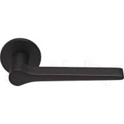 MH-60-R6 BL, ручка дверная «LAND» на круглой розет