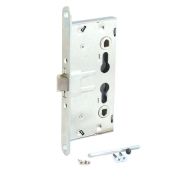 Замок врезной DORF 2000-ZN противопожарный 1/24