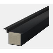 Дверная коробка INVISIBLE ОПТИМ BLACK ANOD без при