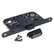 М1885 BL защелка под цилиндр магнитная (черная) 