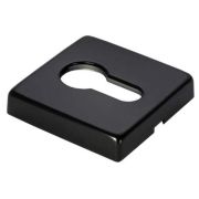 LUX-KH S5 NERO, накладка под евроцилиндр, цвет - ч