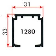 TRACK 1280/200 направляющий профиль 200 см