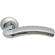 MH-02Р  SN/CP  (бел.никель/хром) Ручка дверная 